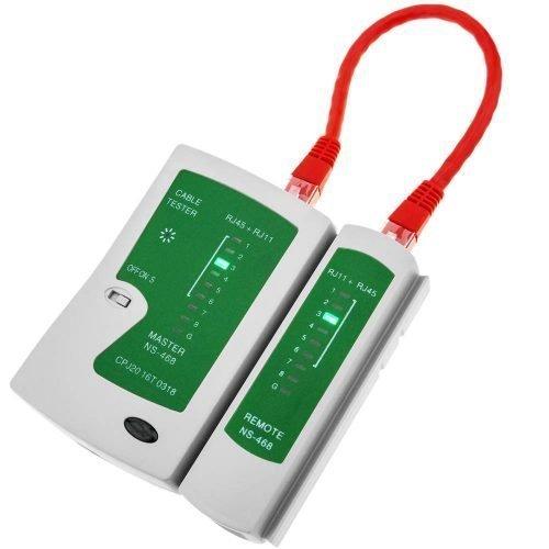 Network cable tester RJ45 and RJ11